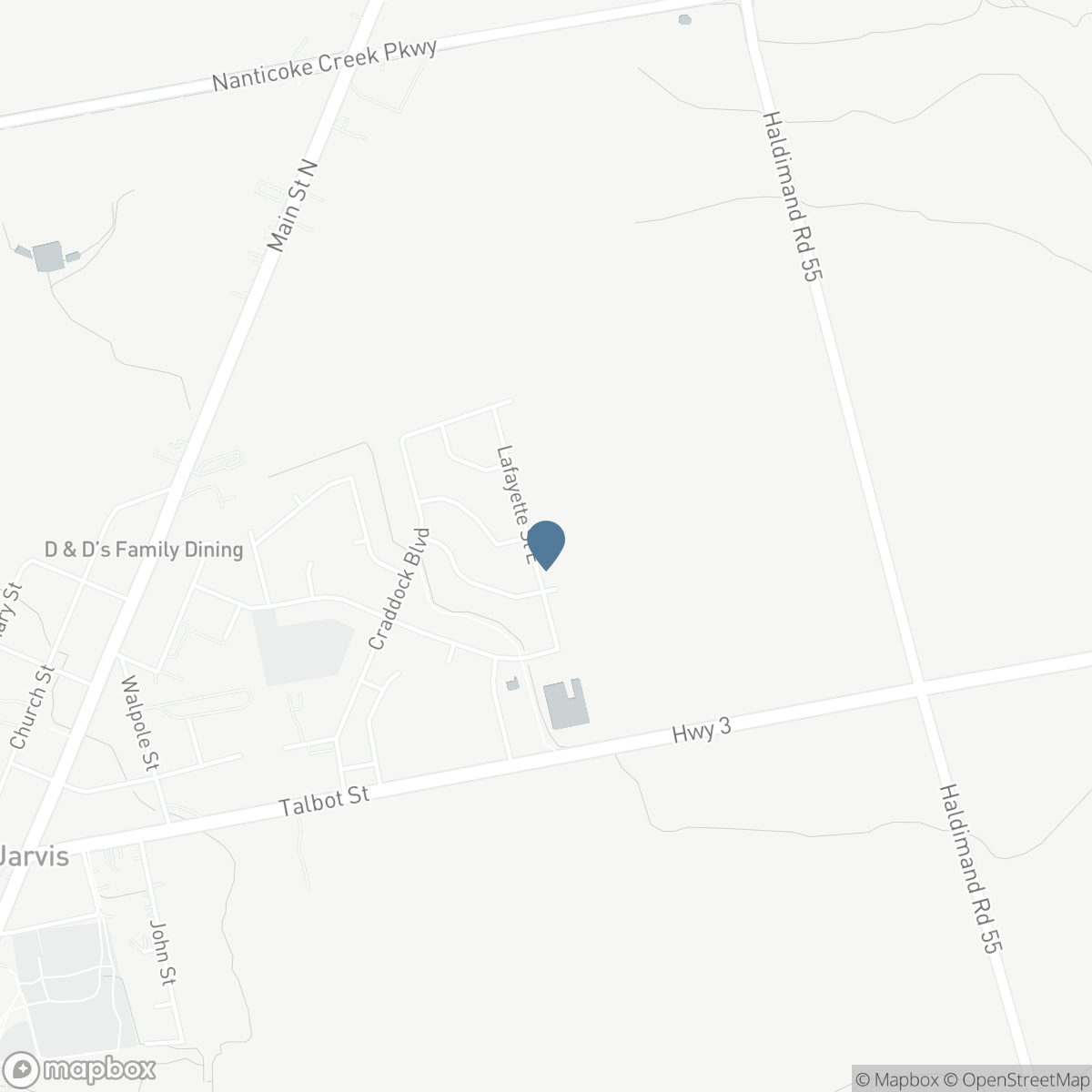 151 LAFAYETTE STREET E, Jarvis, Ontario N0A 1J0